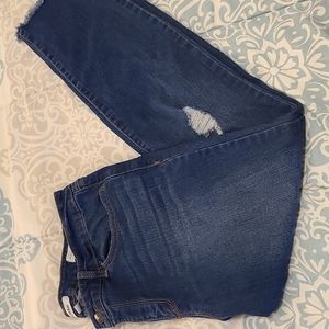 de la luz midrise skinny jeans size 12